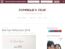 Tablet Screenshot of dominiquegoh.com